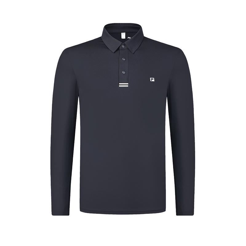 New FILA Polo Shirt Men's Legend Blue A11M445201FNV