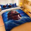 2/3pcs Jesus Christ Heavenly Light Divine Grace Faith Hope Lovequilt Cover Set with Printed Pattern Quilt Cover Set