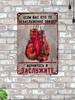 Retro Metal Sign Office Decor 20x30 cm Tin Plate Funny