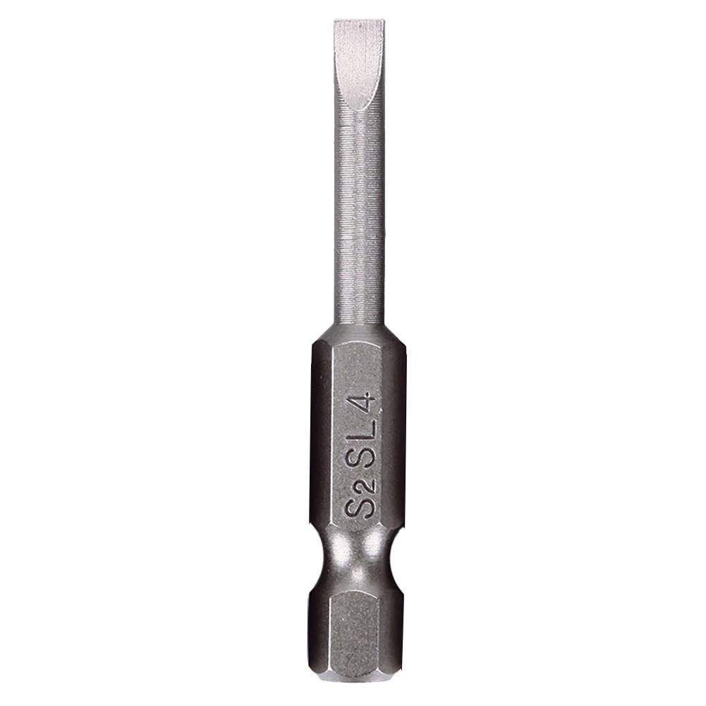 1 Stück Schraubendreherbit 2.0-6.0mm Zubehör Schlitzkopf