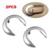 2pcs Silver Car Interior Door Handle Cover for Nissan Tiida 2005-2010 1.6 LIVINA NV200 Geniss