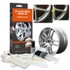 Wheel Paint Repair Kit Silver Car Alloy Wheel Scratch Fix Tool for Rim Surface Damage Rim Dent Care Wheel Restoration Supplies