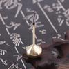 Water Drop Shape Portable Buddhism Metal Temples Sandalwood Coil Base Home Decoration Incense Base Incense Stick Holder