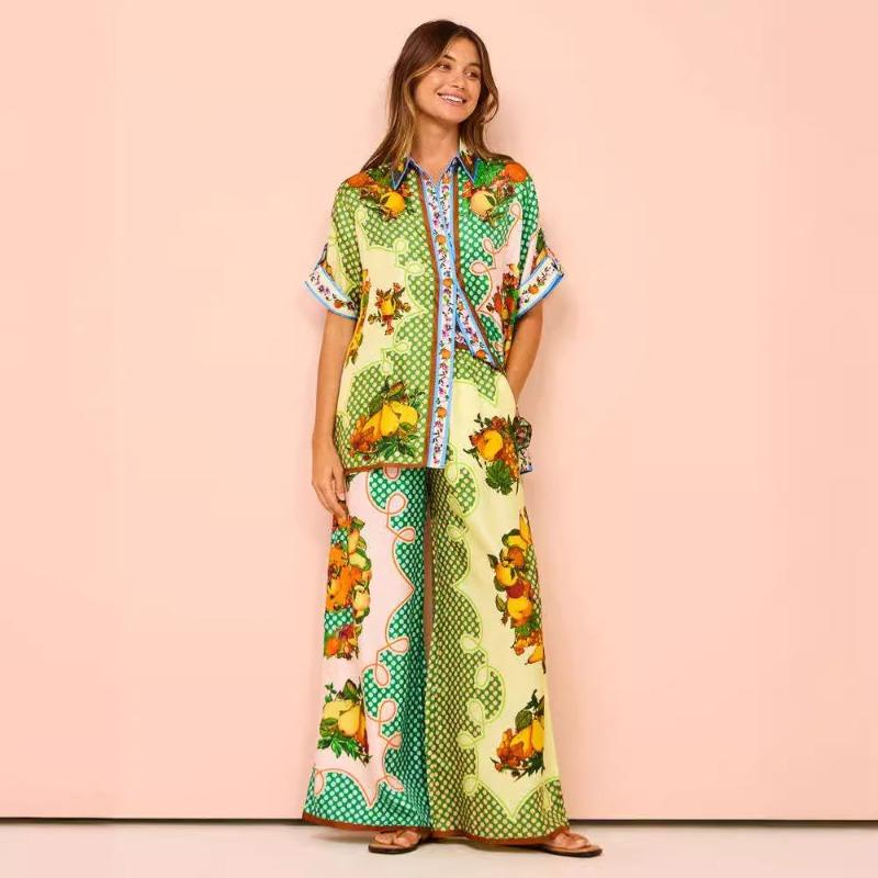 Street women's suit Printed digital high-end new trendy women's suit