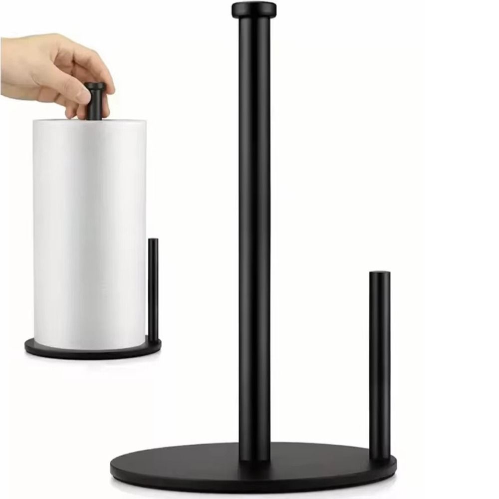 Non-Slip Paper Towel Stand One-Handed Tear Paper Towel Dispenser Paper Towel Holder  Household