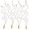 Fashionable Necklace Set with Unique Fish Pendants Sturdy Stainless Steel Gifts Decoration for Trendy Women Daily Use