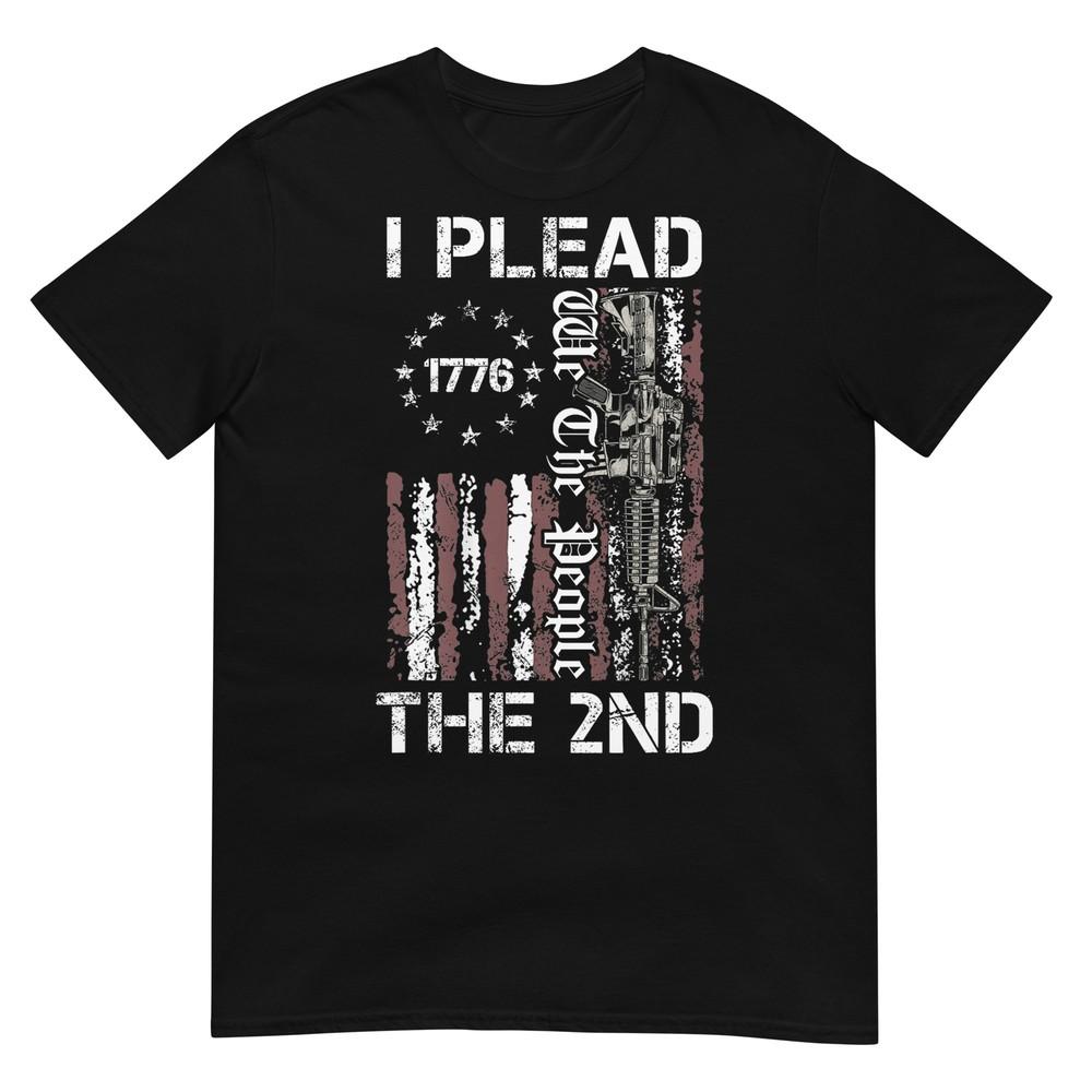 Я ссылаюсь на Вторую поправку Мы, народ США AR15 За оружие Футболка S