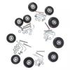 40-54mm Kit Od Bagage Koffer Vervangende Wielen Reparatie Assen Deluxe Hoge Kwaliteit Materiaal