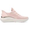 Skechers Bobs Sport Flash Shoes Comfortable Breathable Durable Lightweight Low Top Training Shoes Women Sneaker Light-Pink 117617-LTPK