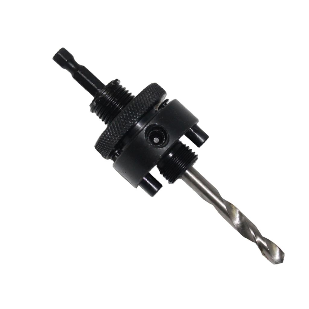 Lochsägen-Dorn, Passend für Lochsägen 32-210mm Schaft Lochsägen-Aufnahme und 1/4 Zoll HSS(M2) Zentrierbohrer