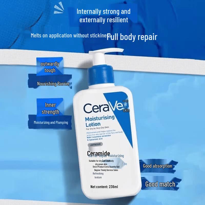 CeraVe Увлажняющий восстанавливающий лосьон для тела с керамидами