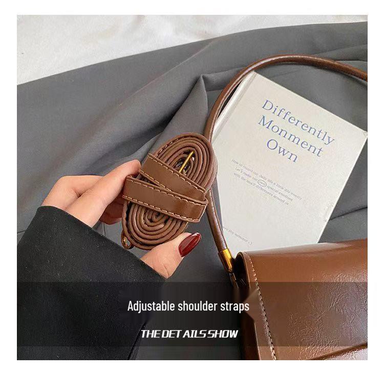 Retro Shoulder Bag for Women - High-End French Luxe, Korean Style, Exquisite Design, Versatile Underarm Bag