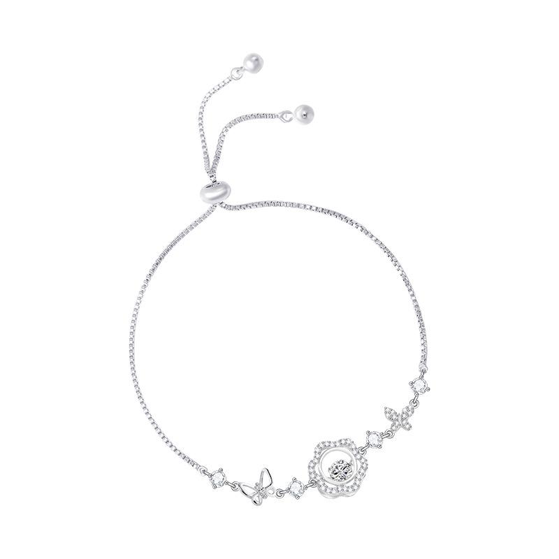 

Браслет с бантом-подсолнухом: Элегантные женские украшения в стиле легкой роскоши - Горячий стиль 2025 года для студентов Copper Alloy