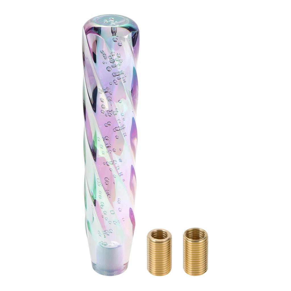 HOPESPANNER Acrylic Shift 1 Car Interior Twist with 2 Adapters Knob, Multicolor, Set, Decoration, Pattern, 25cm,