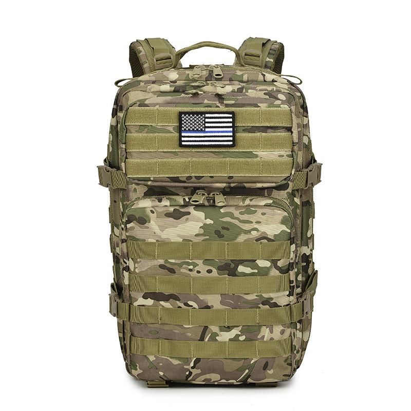 Outdoor Tactical Backpack Large Capacity Hiking Mountaineering Sports Bag for Men
