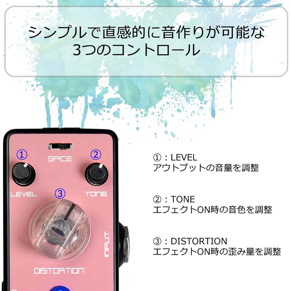 Revol Effects Effects Effector Distortion Triple D EDS-03