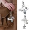 Versatile Crosses and Bowknot Keychain Portable Accessory Convenient for Key or As A Bag Charm for Added Styles