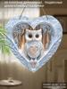 Garden Decoration, Wooden Hanging Decorative Signs, Wall or Door Decoration, Owl Pattern, 2D Graphic Products, Housewarming Gifts for Friends