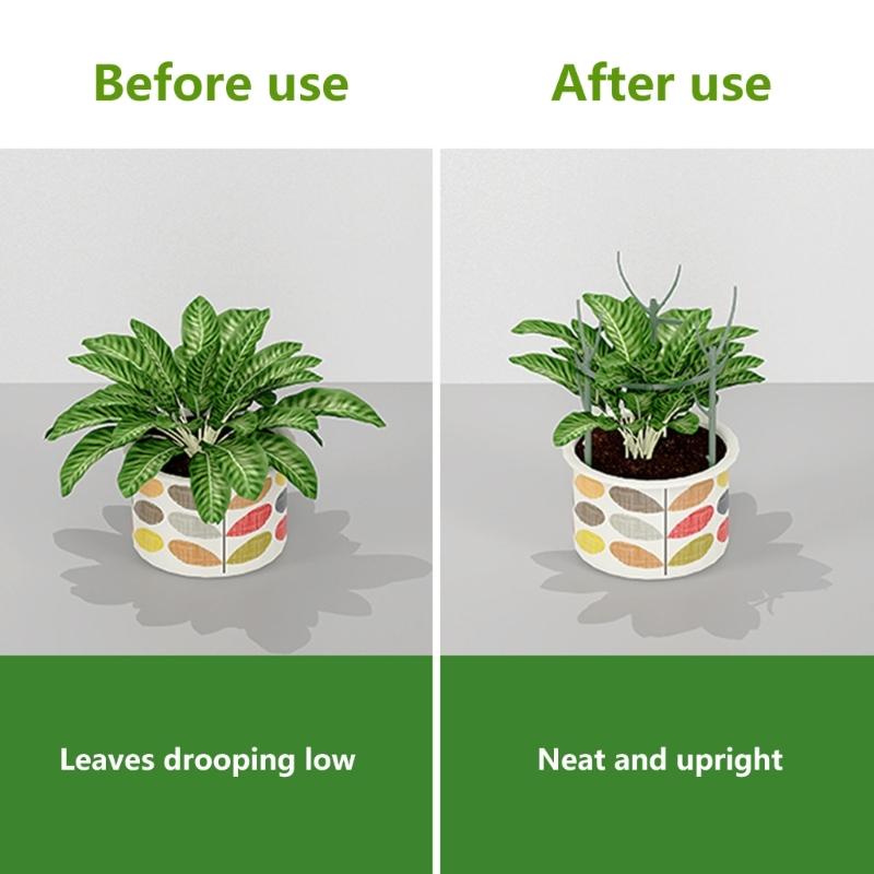 Garden Plant Support Stake for Plant Climbing Plant Support Structure Plant Holder Stick for Support Tall Potted Plant