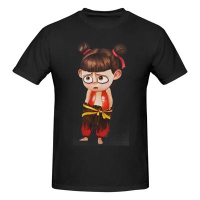 Cool Cartoon Ne Zha 2 3D Printed T-Shirt Women Men Summer Crewneck Short Sleeve Funny Oversize Tops Tees Clothing