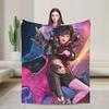 B-Borderlands 4 Warme Decke Kinder Plüschdecke Neuheit Outdoor Flanell Tagesdecke Sofa Bettbezug