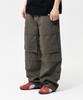 Physical Department Detachable Big Cargo Pants Khaki