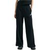 MLB SS24 New York Yankees Logo Pattern Drawstring Straight Leg Casual Pants Women bottoms Black 3FPTB0341-50BKS