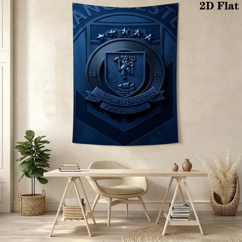 Manchester Football Club Crest Threepiece Set 1 Duvet Cover 2 Pillowcase Without Core Bedding Set Duvet Cover And Pillowcase