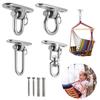 Hanging Brackets Hammock Chair Hooks 360 Rotating Swing Fixed Plate Swing Hangers Set  Concrete