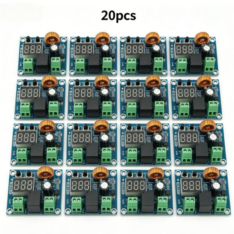 XH-M609 Low Voltage Disconnect Switch Cut Off 12V 24V 36V Digital LED Display Over-Discharge Protect for 12-36V Lithium Battery