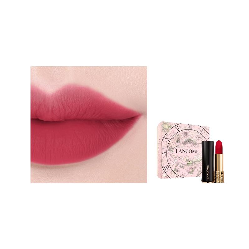 Lancôme Jing Pure Velvet Matte Lipstick Black Gold Tube Small Waist Lipstick Matte Moisturizing Color #160