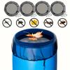 With Drawcord Gardening Tools Catchment Net Filter Screen Protective Cover Rain Barrel Cover