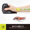 DELUX Wireless Ergonomic Silent Vertical Detachable Wrist 6 for Carpal Tunnel Wrist and Hand for Plus Mouse, 2.4G Mouse, Rest, 800/1000/1600 DPI,