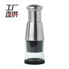 Stainless Steel Manual Garlic Chopper: Multi-Functional, Easy to Clean, Press-Type Food Processor