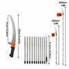 Extended Double-hook Aerial Saw, Multi-functional Garden Pruning Saw, Telescopic Fruit Tree Pruning Saw, Garden Pruning Tool