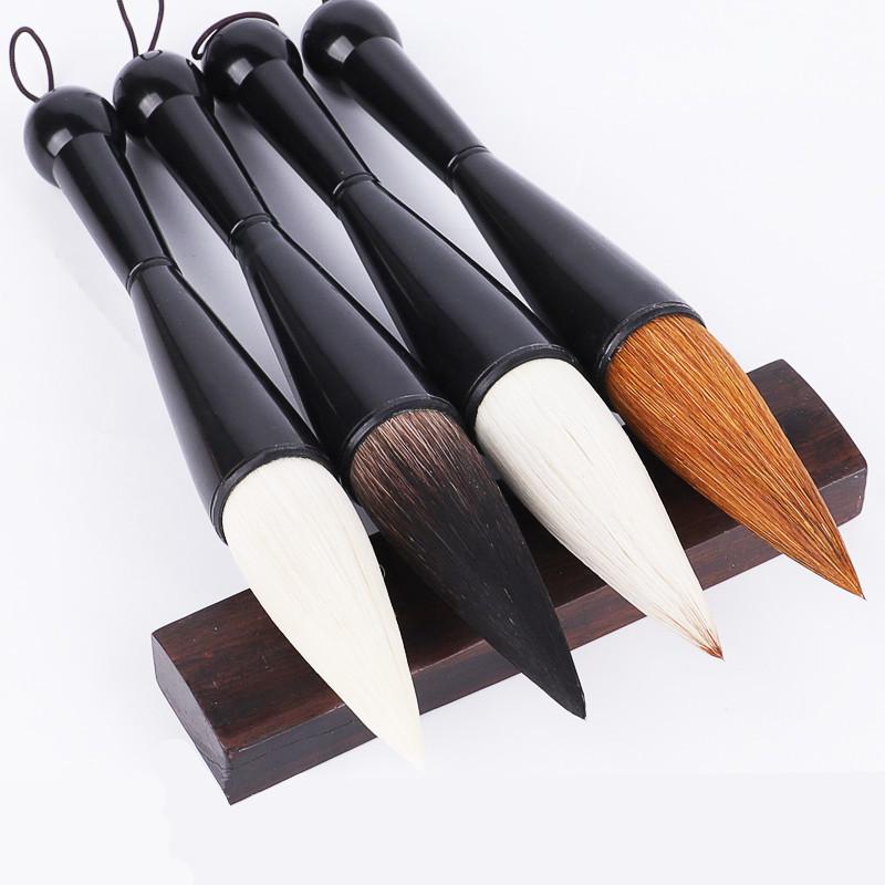Large Chinese Calligraphy Brush: Wolf-Goat Hair for Writing Spring Festival Couplets and Large Characters
