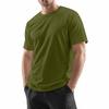 Men's Round Neck Raglan Short Sleeve Top T-shirt