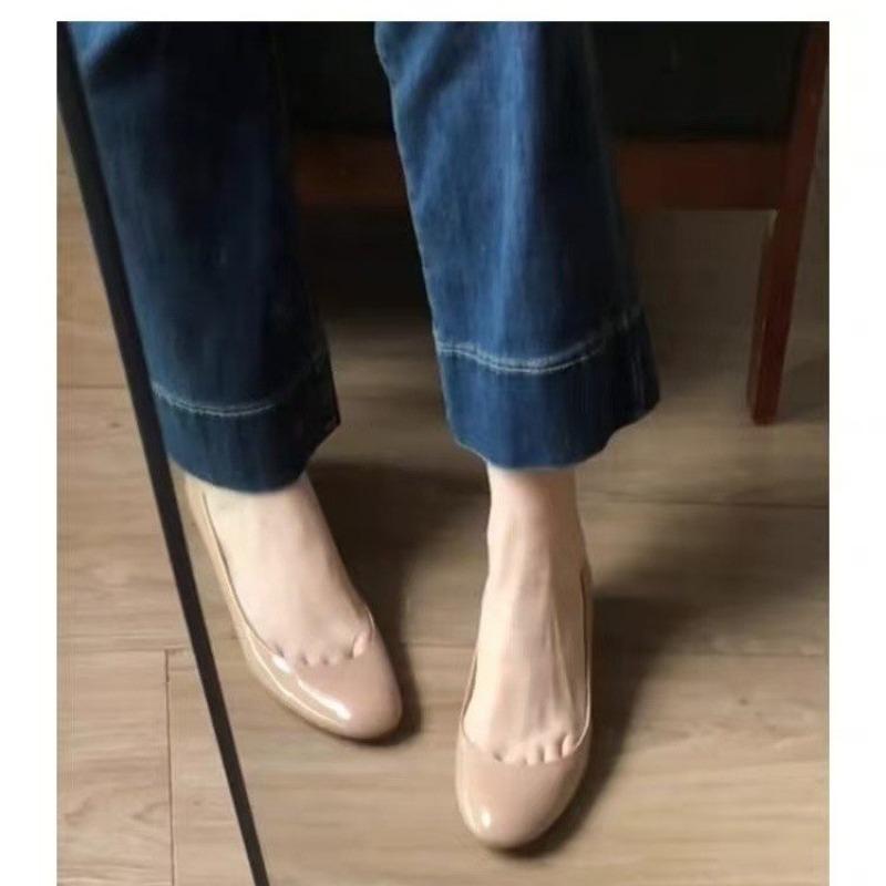 Fashion 2025Female Pumps Nude Shallow Mouth Women Shoes Fashion Office Work Wedding Party Shoes Ladies Low Heel Shoes