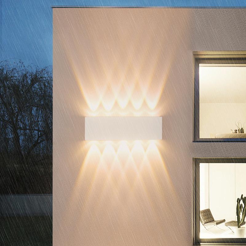 Outdoor LED Wall Light 4W 6W 8W 10W Waterproof IP65 Up Down Light Modern Aisle Garden Yard Bedroom Living Room Light Decor