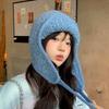 Autumn And Winter Able Ear Protection Warm Lei Feng Hat Ladies All-Match Knitted Wool Hat