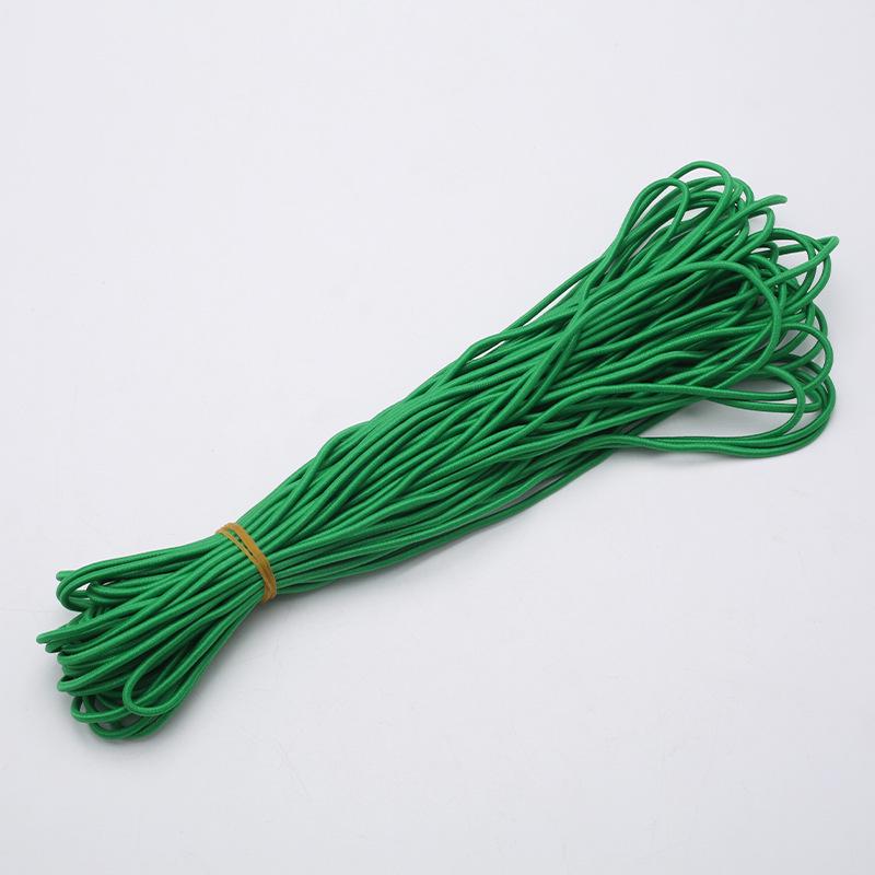 2.5mm High Elasticity Colorful Elastic Rubber Cord