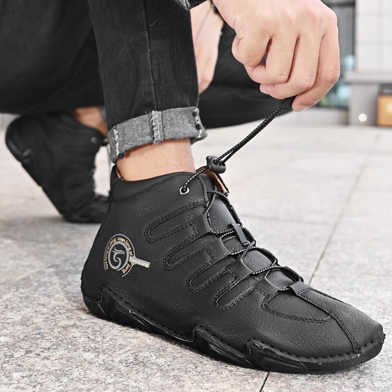 Medium And High Top Cotton Men'S Shoes Casual Xiyin Martin Boots