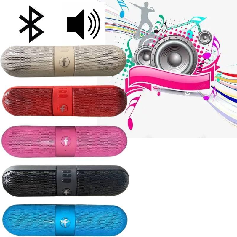 Shaped Capsule Wireless Bluetooth Speaker Portable Mini Audio Outdoor Gift Use