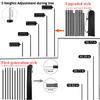 2PC 195CM Awning Poles Strength Aluminum Tent Pole And 4PC Strong Suction Cup Anchor Outdoor Canopy Tent Shade Awning Accessori
