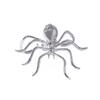 Brooch Exaggerated Spider Jewelry Set Pin Insect Ear Studs Vintage Spider Necklace  Party
