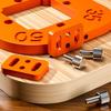 8mm Phenolic Board Woodworking Corner Guides Forming Tool, with 4 Measurements Suitable for Professional & Hobbyist Use