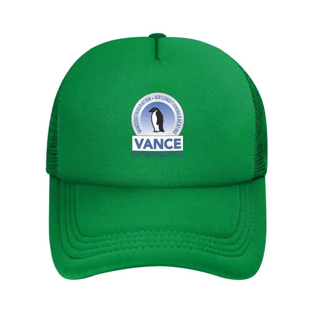 Vance Refrigeration Mesh Baseball Caps Snapback Fashion Baseball Hats Breathable Casual Casquette Outdoor For Mens And Womens