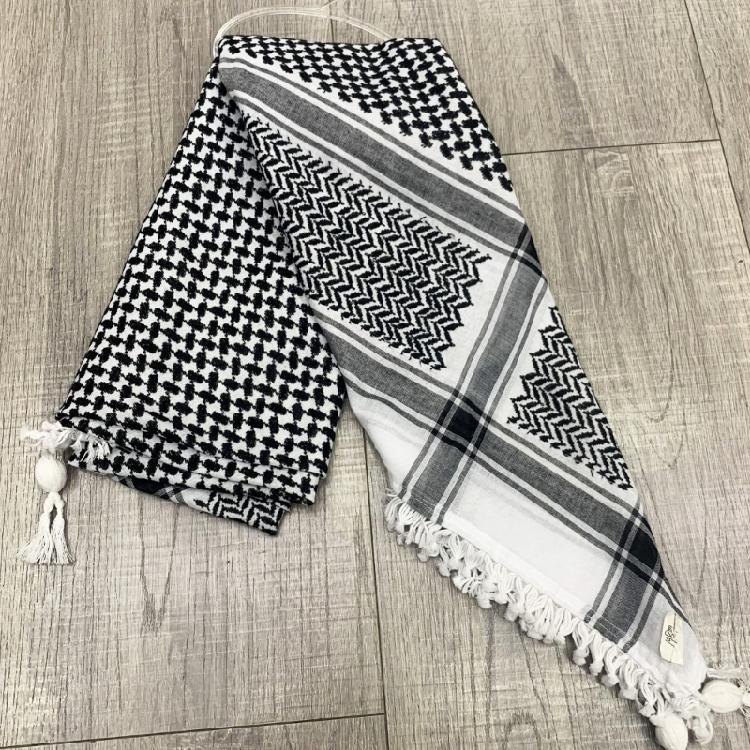 Arabic Headscarf Large Shemagh Scarf Tacticals Desert Scarf Fashion Neckerchief Comfortable Head Scarf