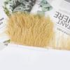8-10Cm Ostrich Feather Wedding Dress Diy Performance Clothing Accessories Feather Tassel Including Webbing