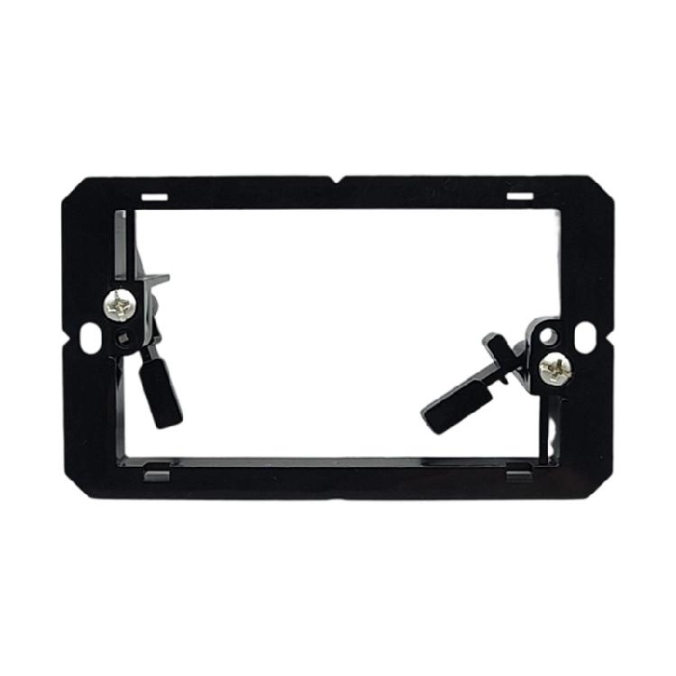 

Cable Organize Panel Brush Wall Plate with Bracket, Cable Pass Through Insert Single Gang Decorator Wall Cover